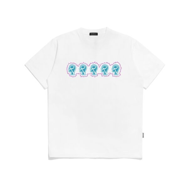 T-Shirt Dancing Head White