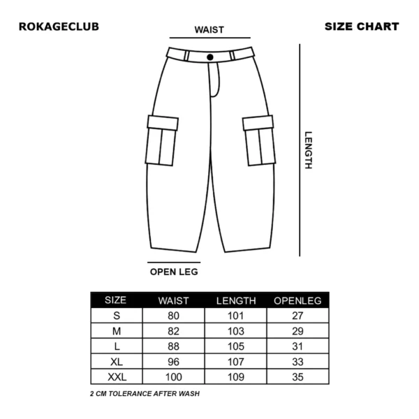 Cargo Pants Mesh Head