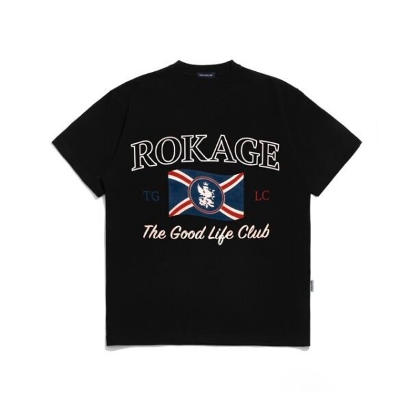 T-Shirt Tglc Flag USA Black