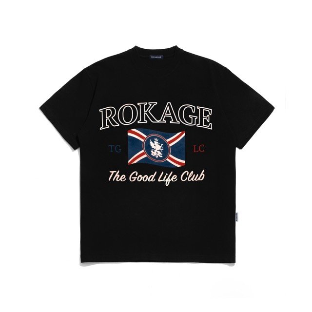 T-Shirt Tglc Flag USA Black