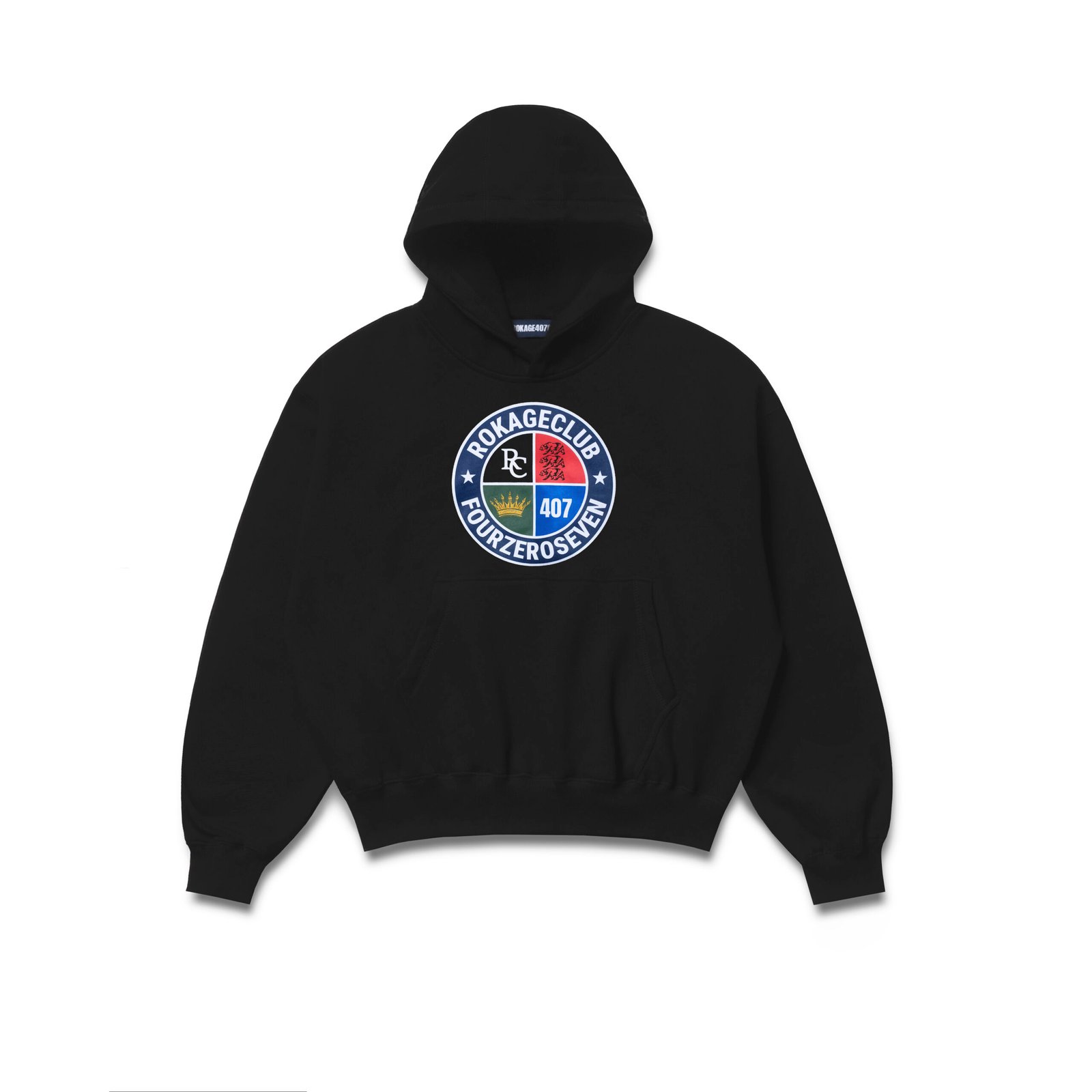 DSCF4901-2 RC407 HOODIE BLACK - Image 1